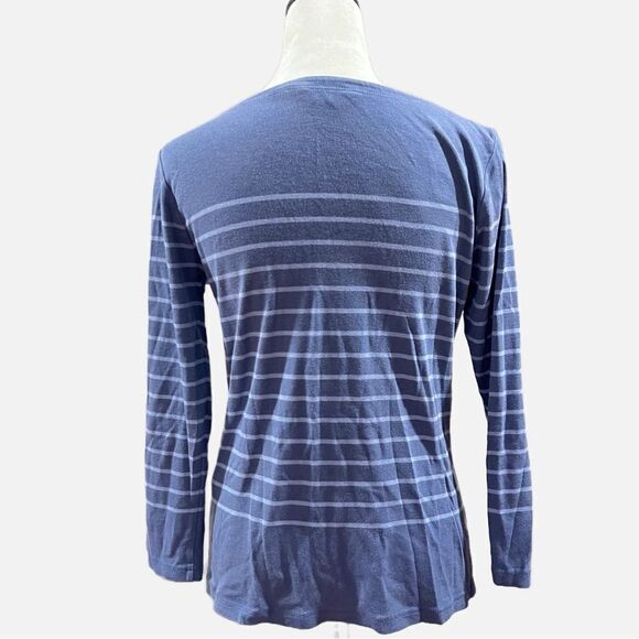 Vineyard vines stripped long sleeve top - Picture 2 of 7
